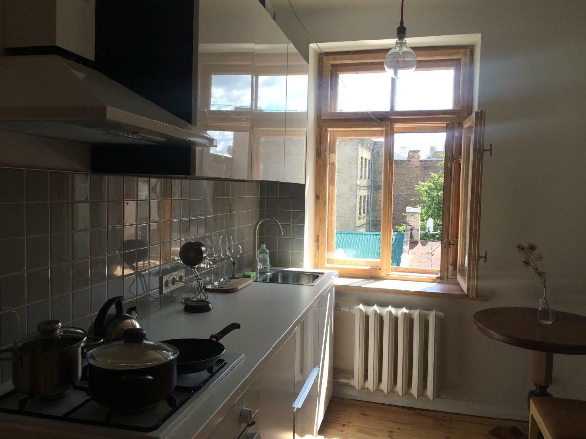 Sunrise Apartment In The Quiet Centre Riga Exterior foto